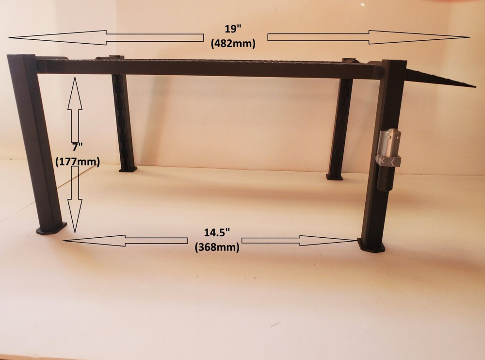 4 Post Lift For 1/10 Scale Garage Mini Display RC Double Stack Car Storage