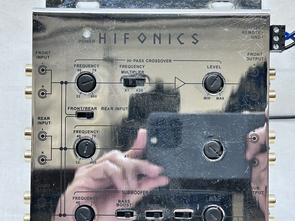 Hifonics HFXR 2-way / 3-way Active Crossover