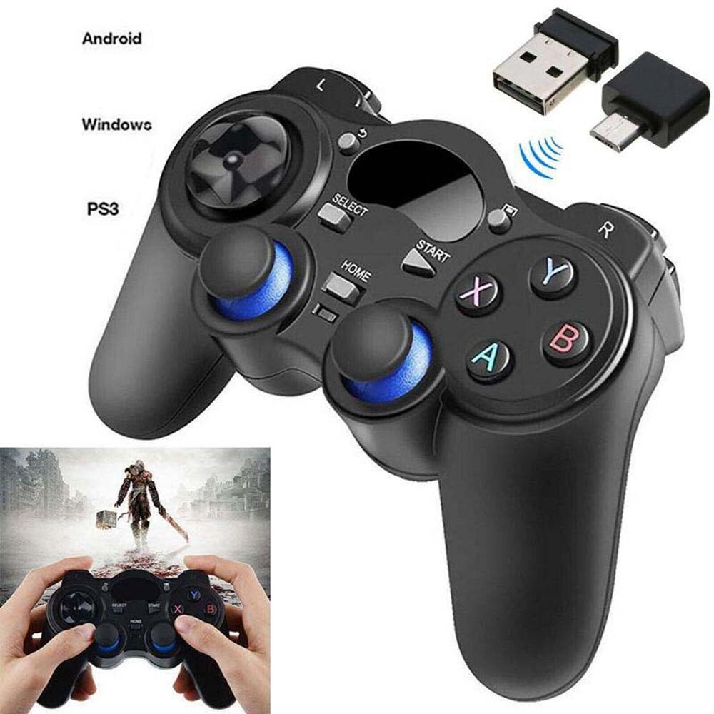 USB Wireless Gaming Controller Gamepad for PC Laptop Computer Joystick