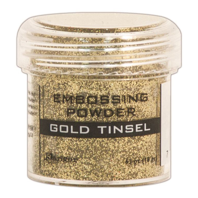 Embossing Powder Gold Tinsel