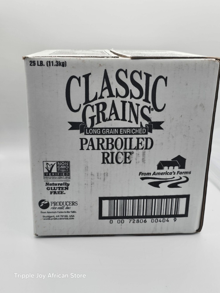 Classic Perboiled Rice 25lb