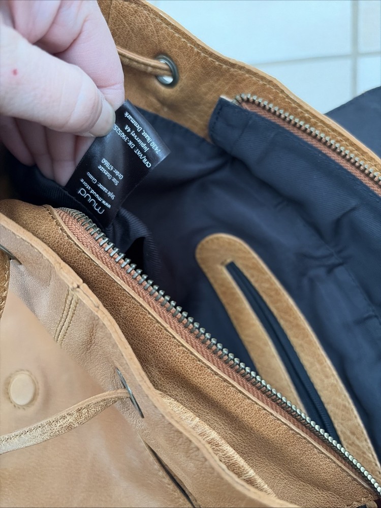 MUUD Leather Backpack Bag