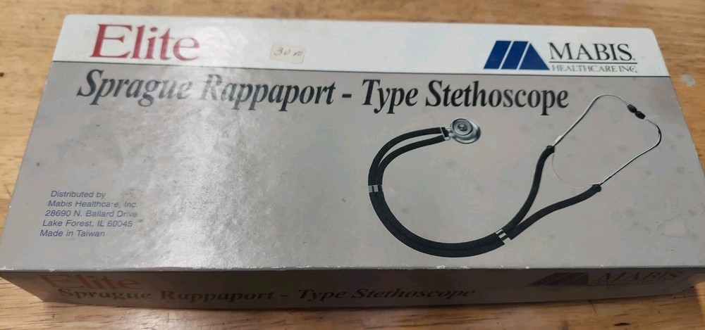 ELITE Sprague Rappaport Stethoscope In BOX