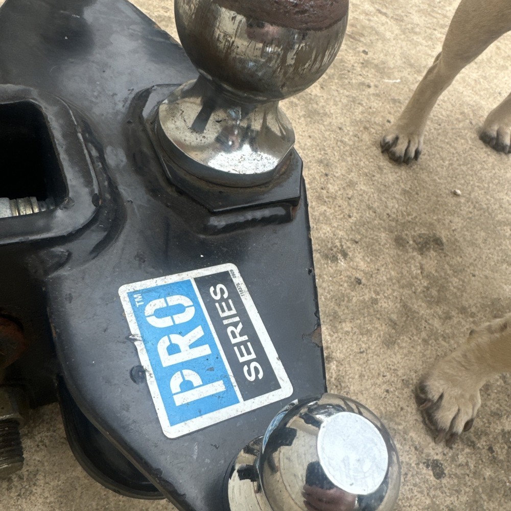 Pro Series Round Bar Weight Distributing Sway Control Ball & Hardware Drop Down