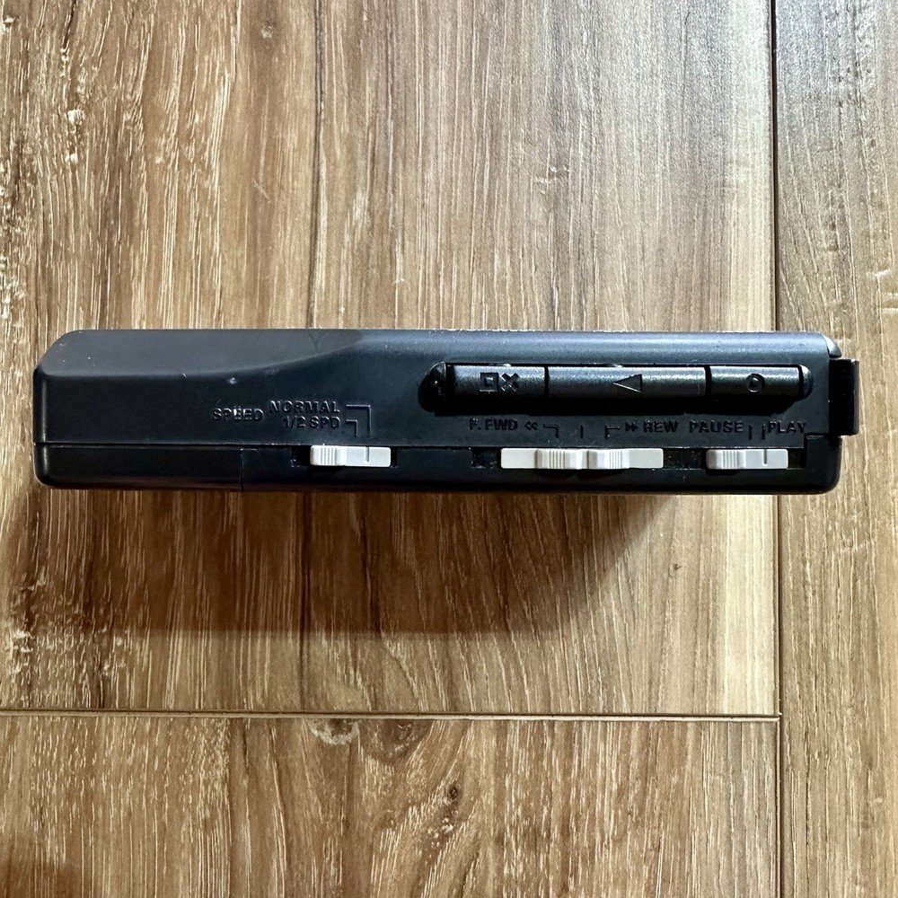 Vintage Thomson Portable Microcassette Recorder Model DK-5370B with Mic