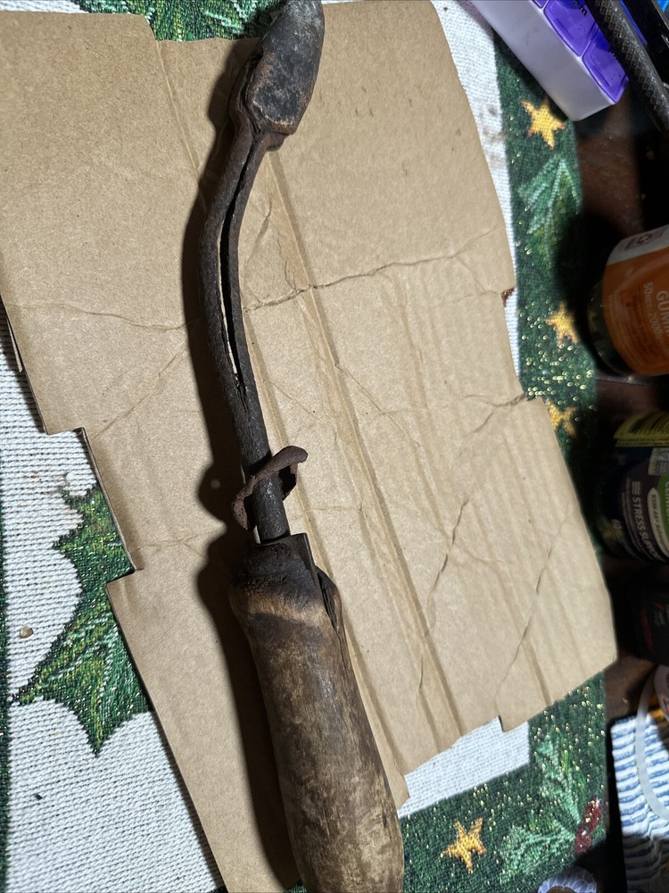 antique soldering iron