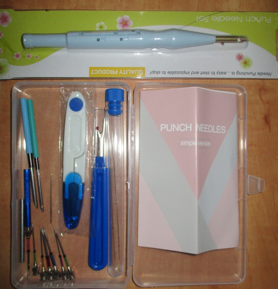 NEW Needle punching set & bonus simple version 9 needles & accessories