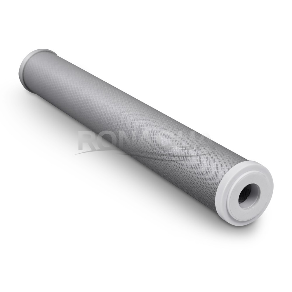 20" x 2.5" Replacement Water Filters Cartridges Sediment CTO Block & GAC