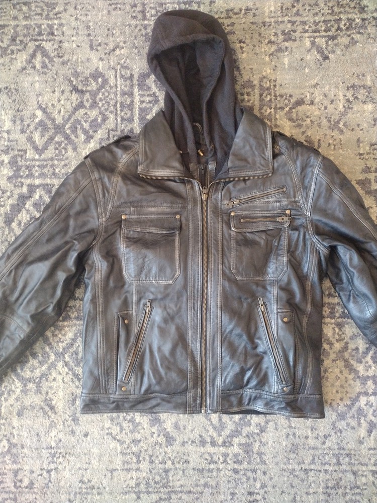 Motorcycle jacket - Custom Bilt Drago Jacket, Built In Padding