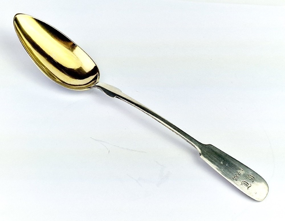 Spoon Silver Gilded Circa 1888 R1448