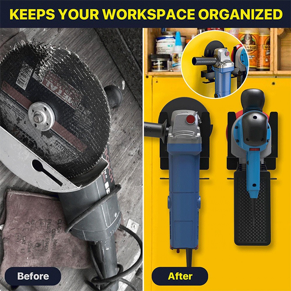 Angle Grinder Holder Multipurpose Wall-mounted Hanger OY