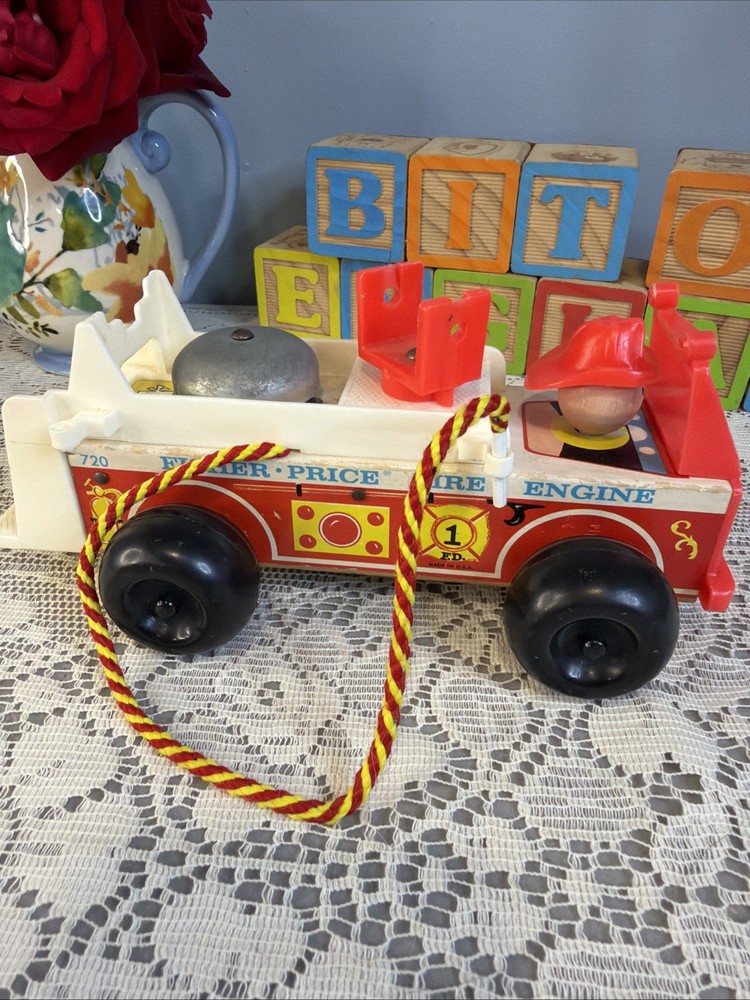 fisher price fire engine
