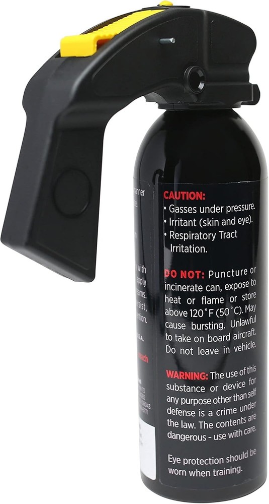 Self-Defense Pepper Gel with Pull Pin & 25ft Range – Maximum Strength Protection