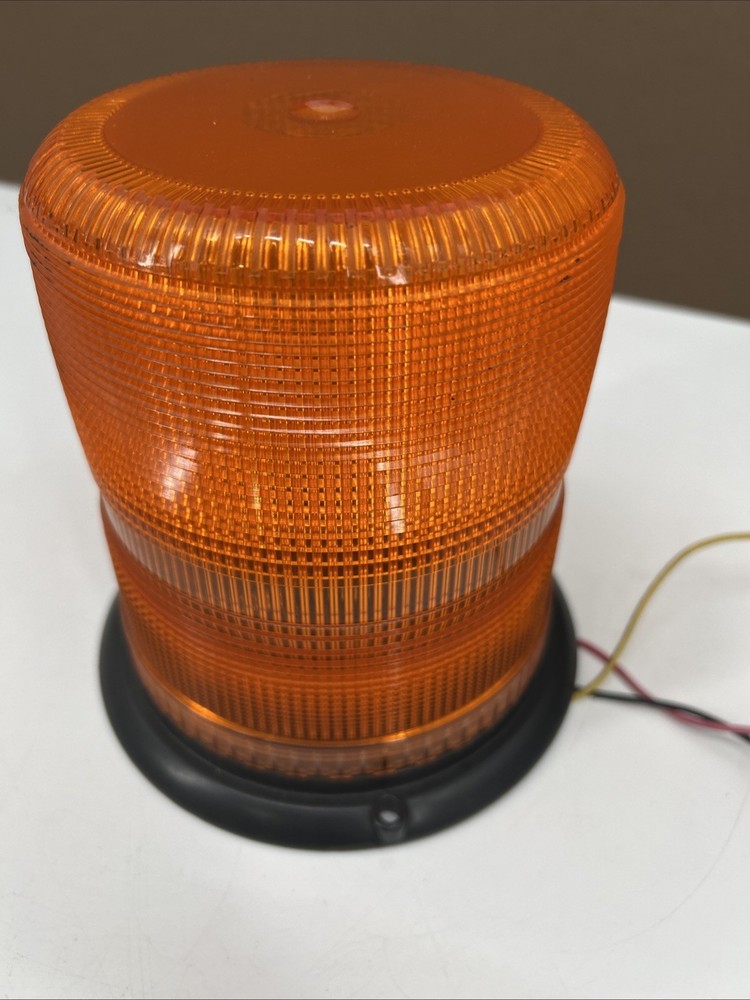 ECCO 7970 AMBER Beacon Light Screw Down / Pole Mount Amber