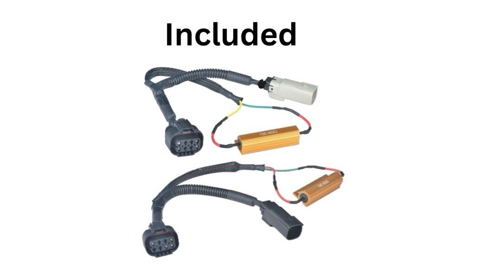 2014–2015 GMC Sierra to 2016–2018 LED Tail Light Conversion Harness