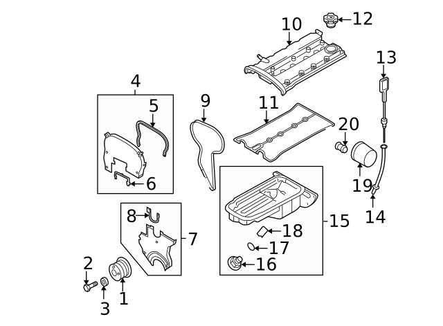 Genuine GM Multi-Purpose Bolt 94501119