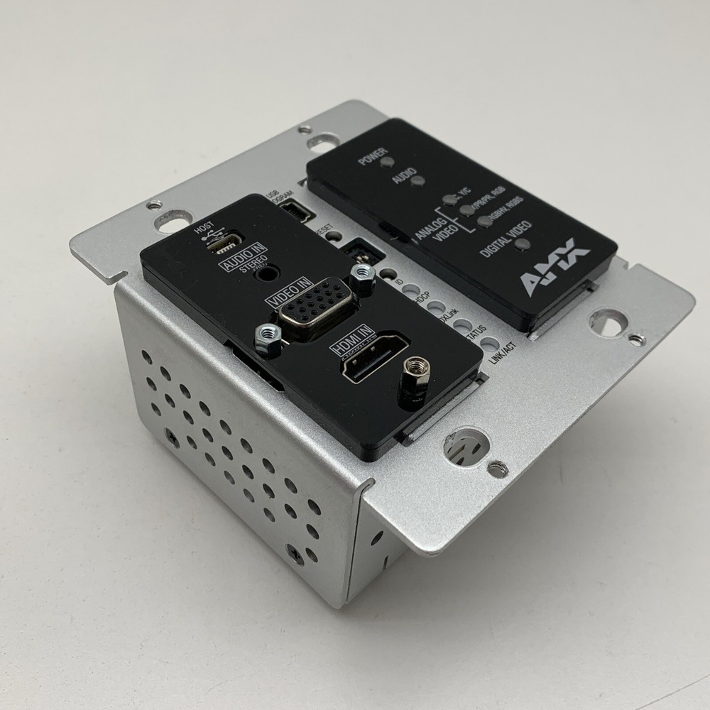 AMX FG1010-325-BL AVB-DWP-TX-MULTI-DXLINK-BL Multi Format Wallplate Transmitter