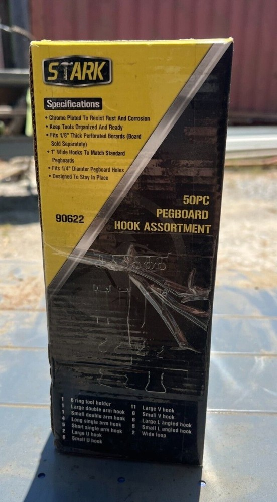 150 PIECE PEGBOARD HOOK ASSORTMENT