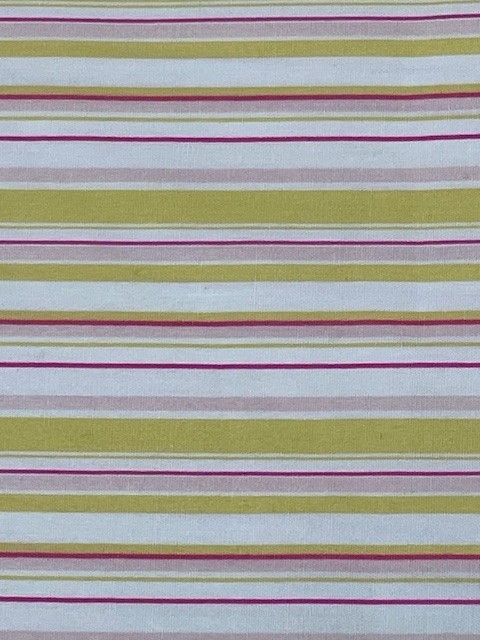 Heather Ross-Lighting Bug Collection- Stripe in Lemonade (EOB 11x22") OOP Rare