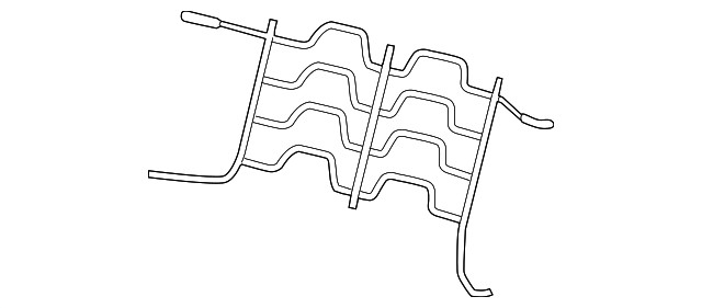 Genuine GM Front Seat Back Pad Support 22878859