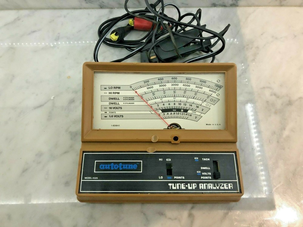 VINTAGE AUTO-TUNE TUNE - UP ANALYZER MODEL 4505