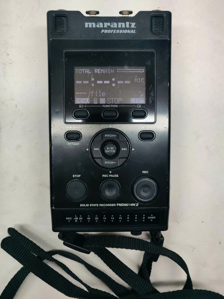 Marantz PMD661 MKII - Professional Solid State Audio Recorder