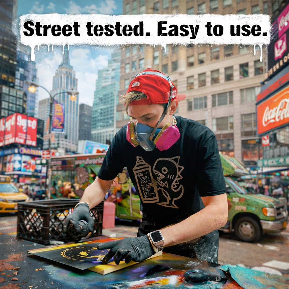 Star Pattern Stencil - Repeating Background 10 Mil Mylar Template