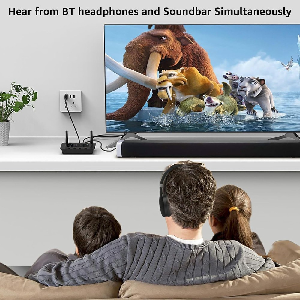 1Mii B03S Bluetooth 5.3 Transmitter & Receiver – Wireless Audio Adapter