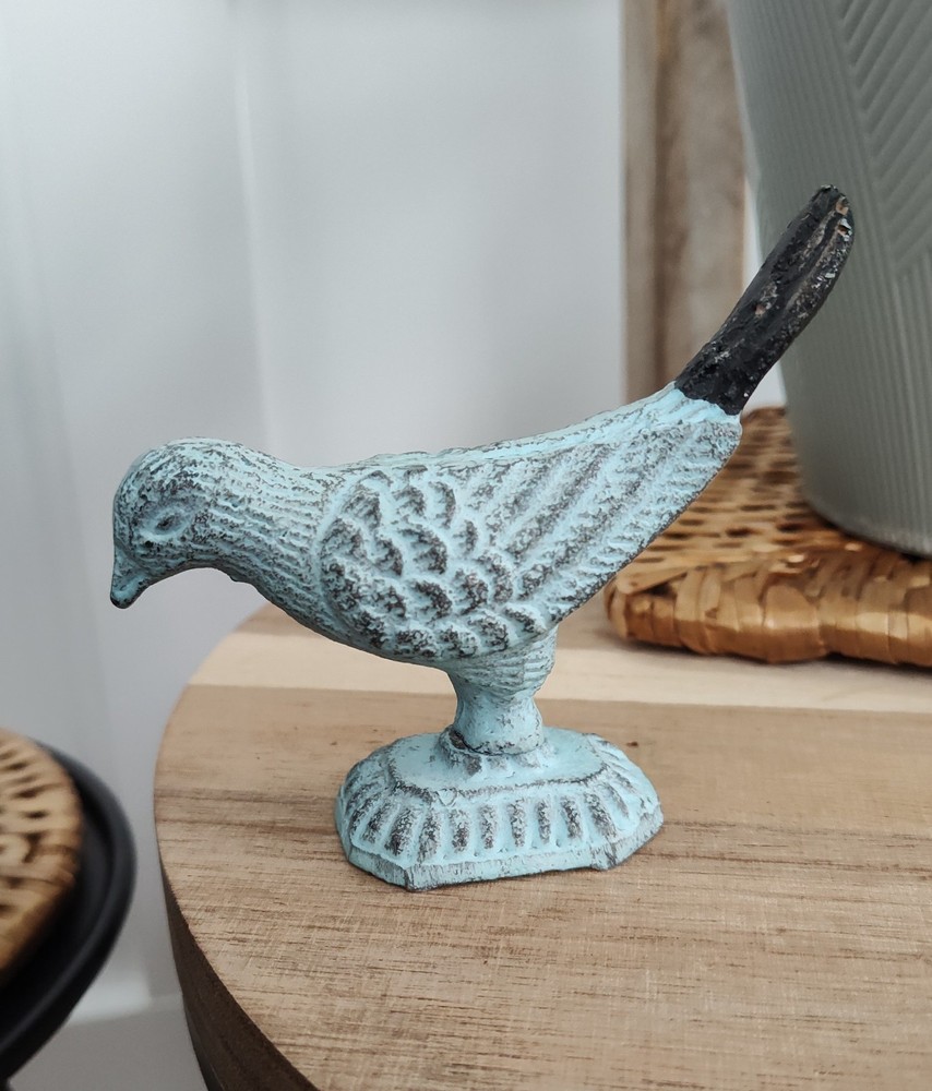 Cast Iron Perching Bird
