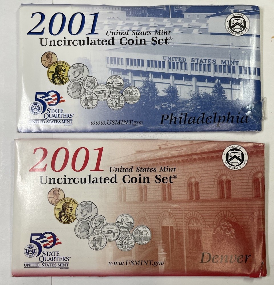 2001 US Mint Uncirculated Set