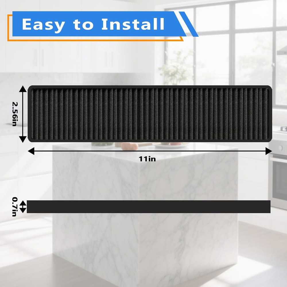 WB06X10807 Microwave Filter Replacement for GE Microwave Charcoal Filter Replace