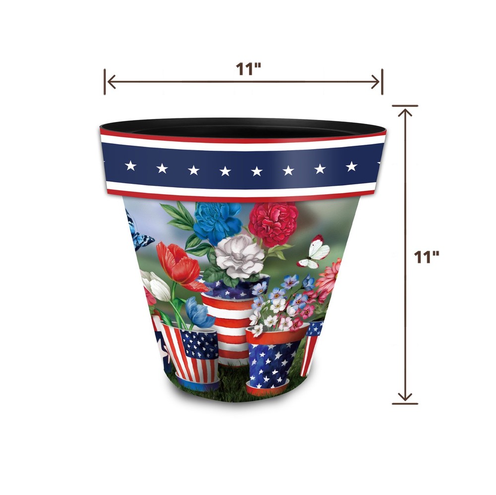Briarwood Lane American Bloom Medium Planter