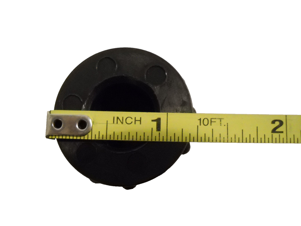 FOUR- 9/16" Nylon Bushing - .57" ID 1.31" OD 2" Long Trailer Leaf Spring Axle