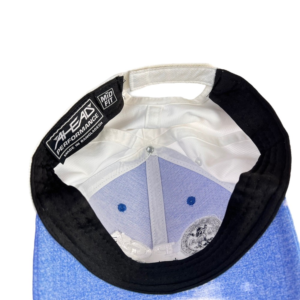 PGA Northern Ohio Section Blue White Golf Adjustable Hat Hook Loop Baseball Cap