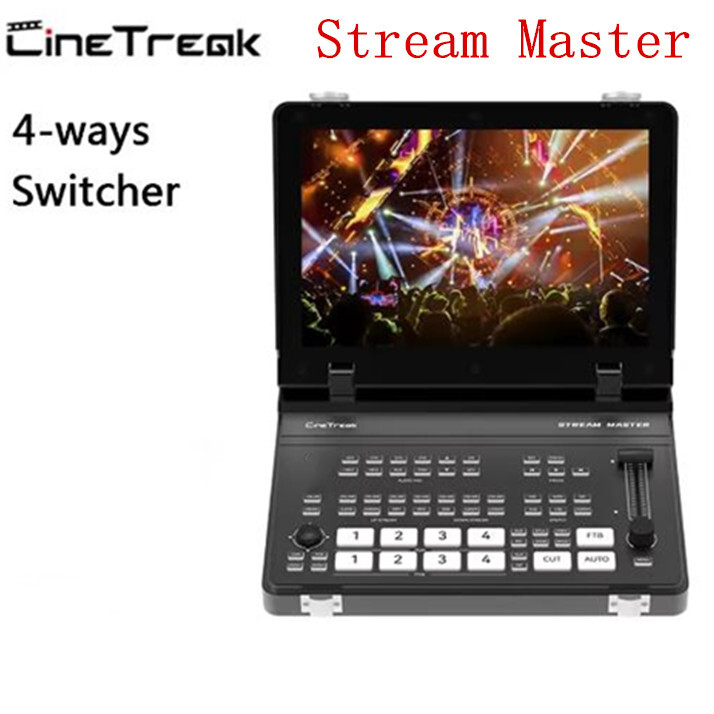 CineTreak Stream Master 4-Way HDMI Video Switcher Muti-Channel Switch Controller