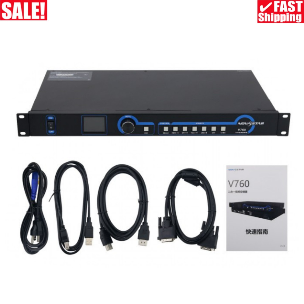 NOVASTAR V760 1.3MP LED Display Controller LED 2-in-1 Video Processor Universal