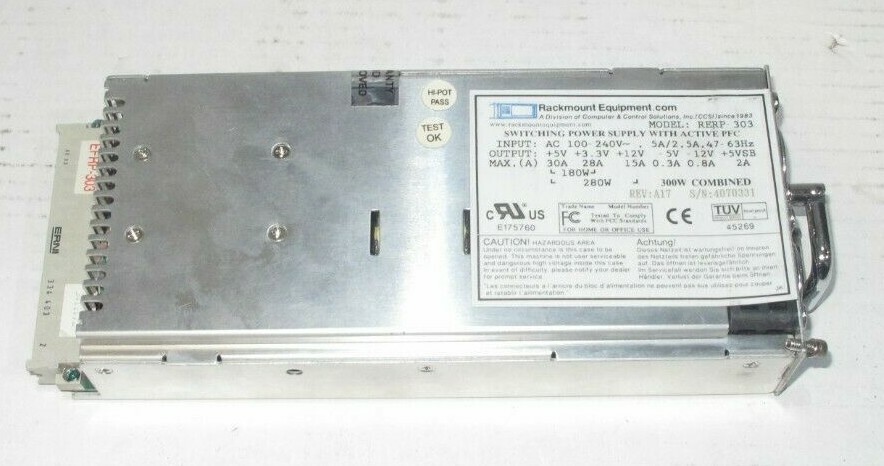 RACKMOUNT EQUIPMENT RERP-303 PSU