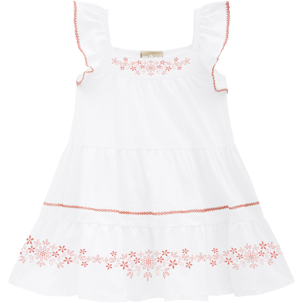 White and Pink Sophisticated Size 8