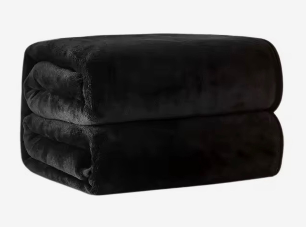 lightweight decorative throw, not electrically heated