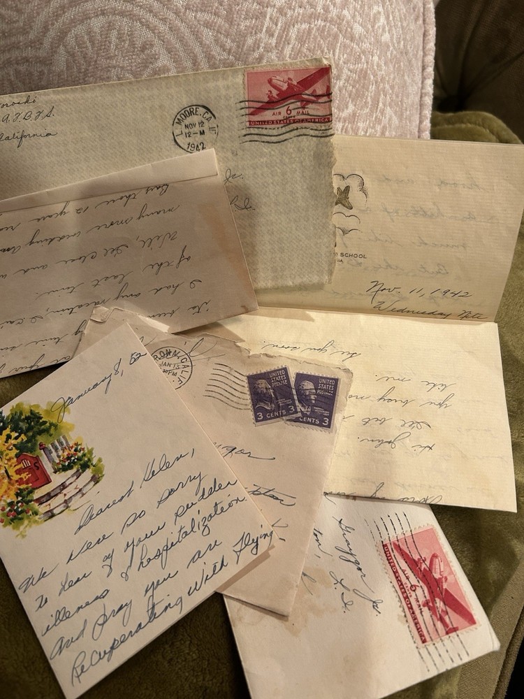 Correspondence Letters From WWII , 1942