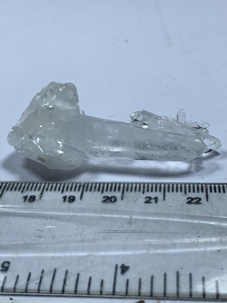 Faden Quartz DT Transparent Crystal Has Good Luster & Nice Termination