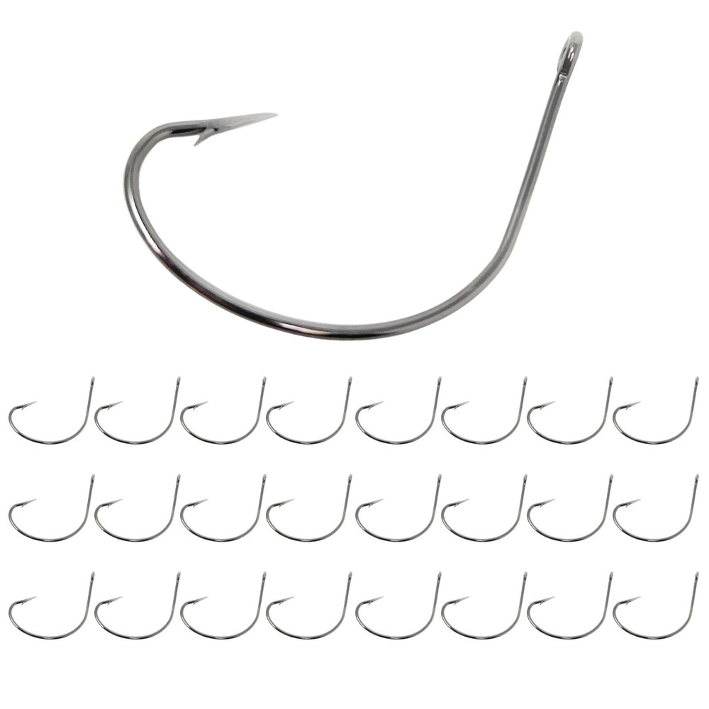 Reaction Tackle High Quality Wacky Hooks- 25 Pack