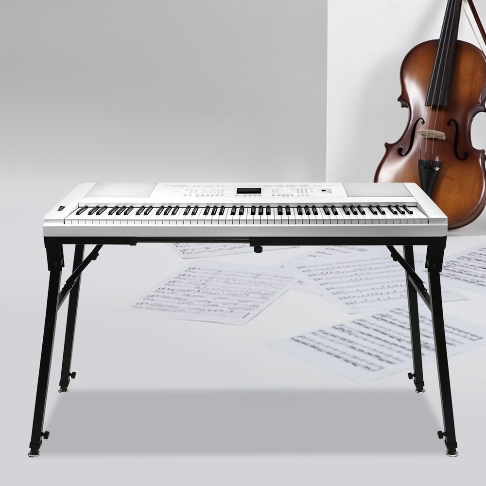 Multi-Purpose Keyboard Stand Anti-Slip Feet Workstation Stand Height Adjustable