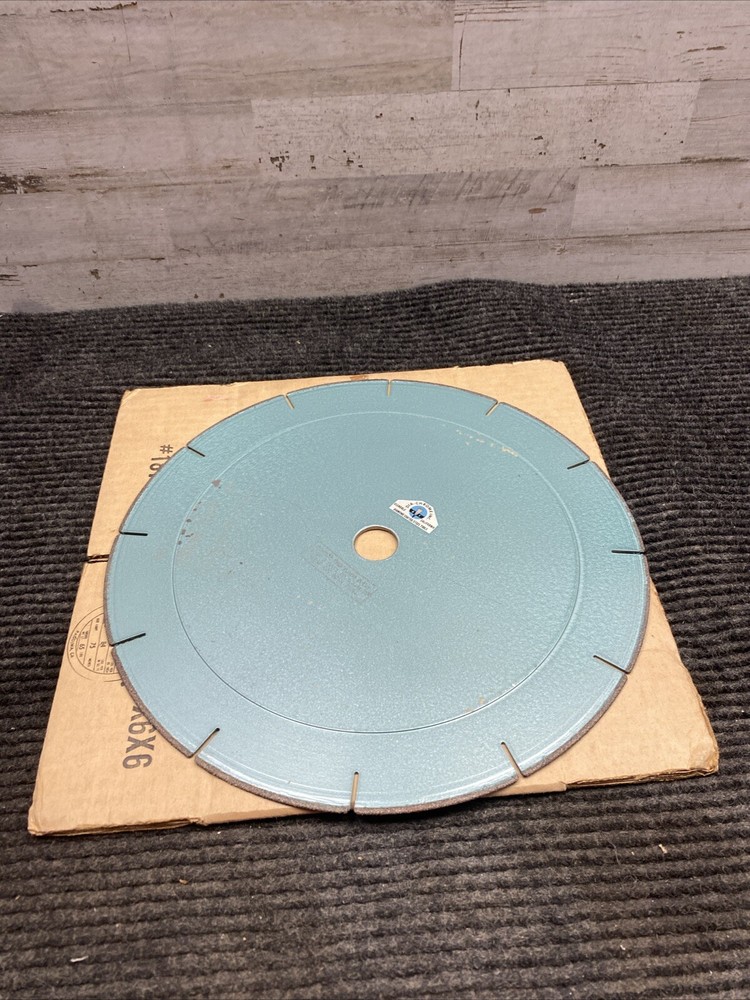 NOS DIA-CHROME Diamond Tip Saw Blade 12"