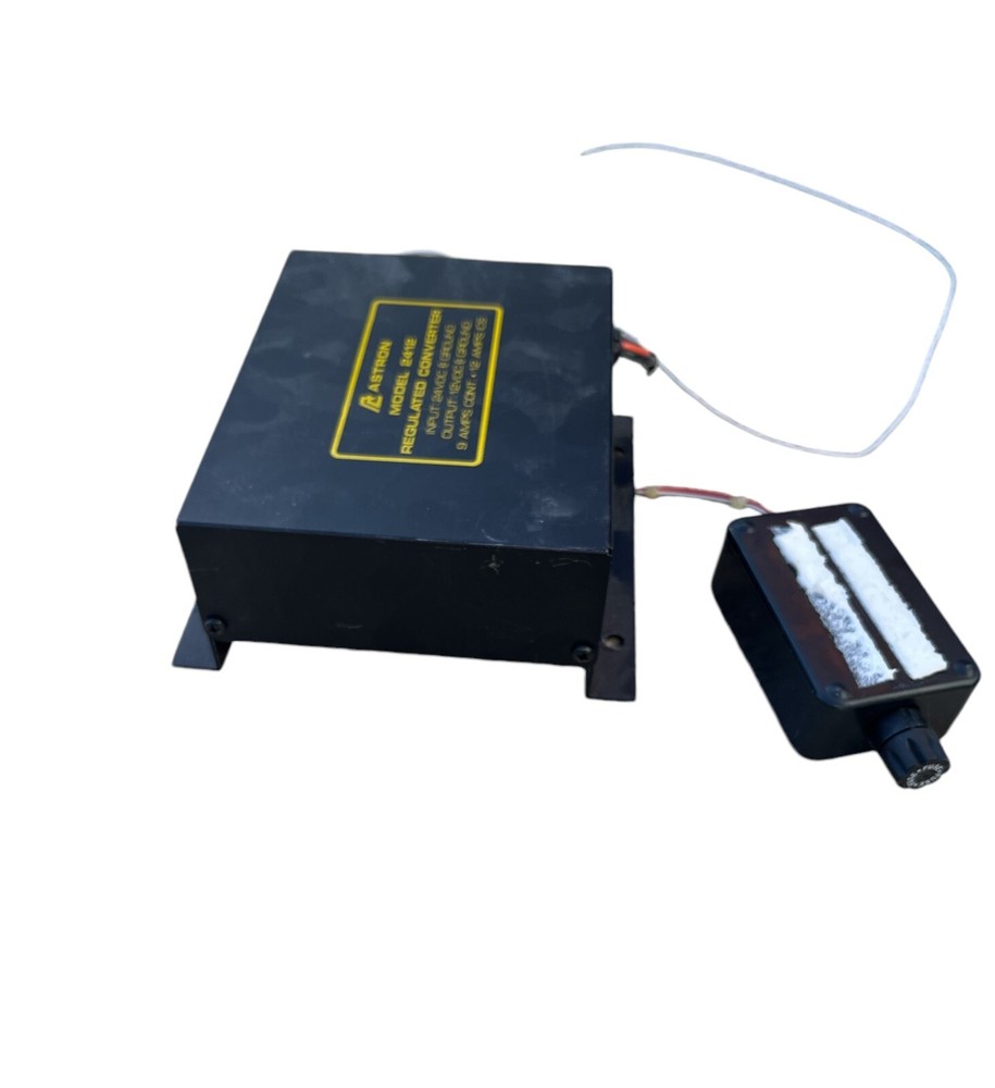 Astron Corp DC Voltage Converter Model 2412, 22-32 VDC Input/13.8 VDC Output