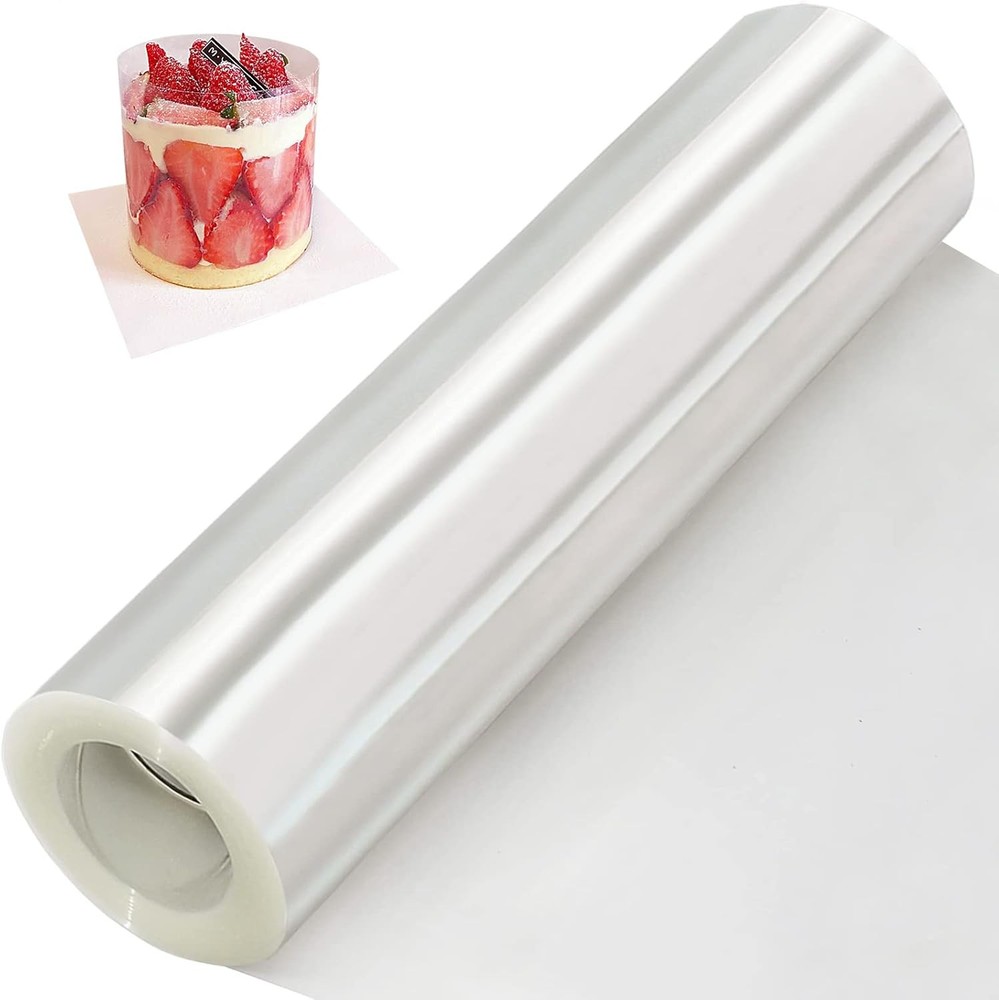 Cake Collar, 10 Inch Cake Acetate Collars, Lar Clear Acetate