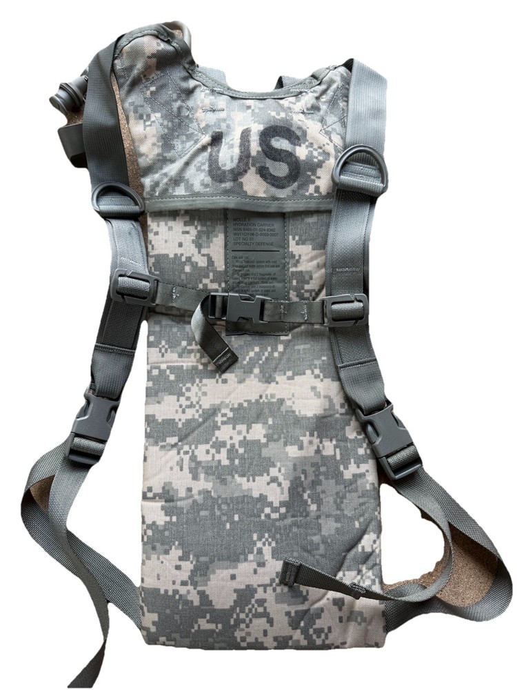 USGI ACU MOLLE II Modular Lightweight Hydration System Carrier Excellent