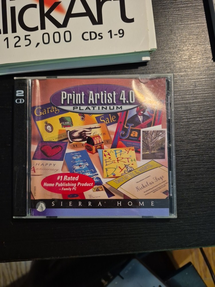 large lot 2000-2010 computer software resume art business software. *read*