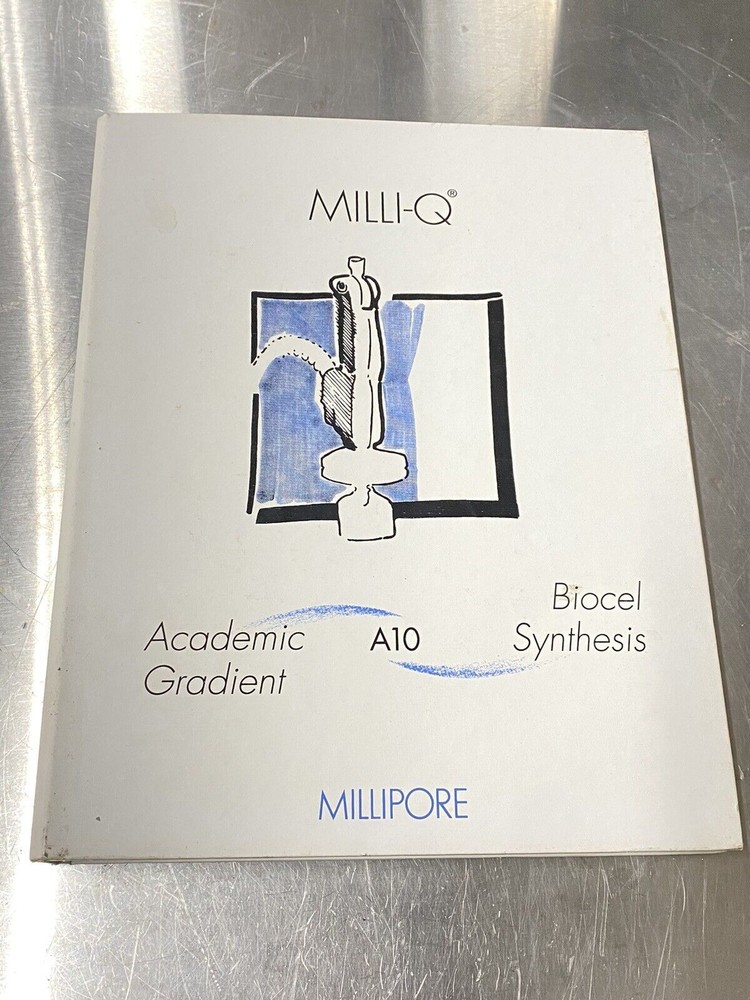 Millipore Milli-Q Biocel Synthesis A10 - Users Guide / Instruction Book / Manual