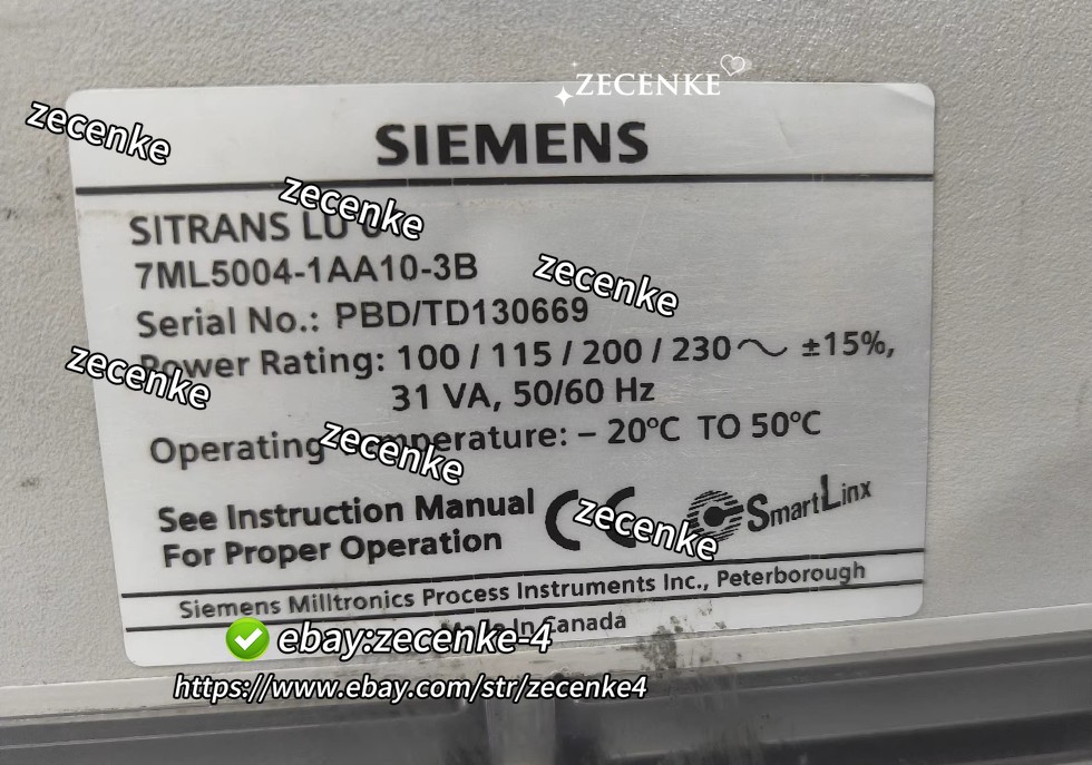 1pcs SITRANS LU01 Ultrasonic transmitter level gauge